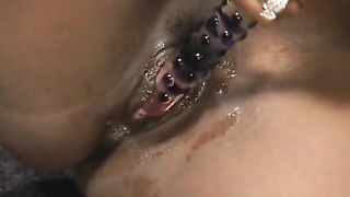 Sultry african cowgirl getting nailed hardcore with fat dick