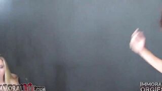 AJ Applegate and Tiffany Tyler Eat A Cummed from Alexis Monroe’s Goddess Vagina!