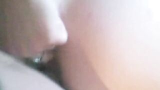 Filthy mistress says beat your cock off on my face and finger my booty
