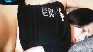 Chubby chick boned and facialized while having fun scene games