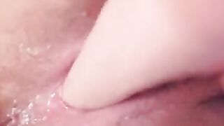 Orgasm with vibrator