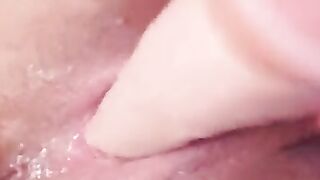 Orgasm with vibrator