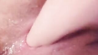 Orgasm with vibrator