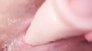 Orgasm with vibrator