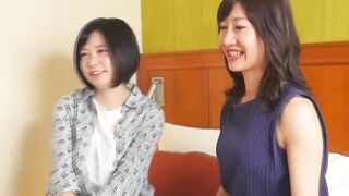 Japanese age gap street pickup and embarrassing CFNM performance