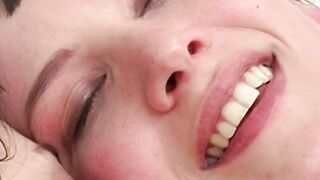 Lustful lesbians masturbating their pussies