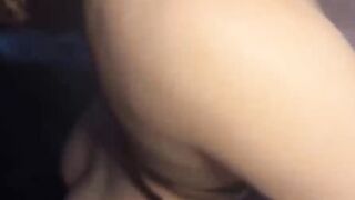 Backstage Surprise Blowjob and Creampie For Cameraman