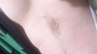 Bearded straight man making his lovely dick cum hard