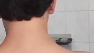 Skinny latino twinks have steamy anal sex with jizz spraying