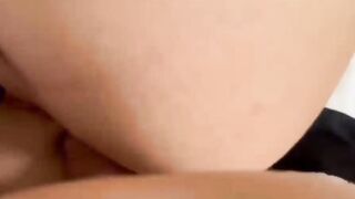 College Teen Gets Her First Anal Creampie