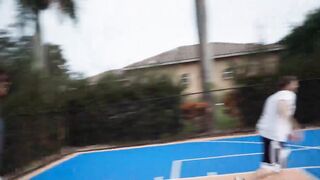 Blonde Loves Balling and Showing Off