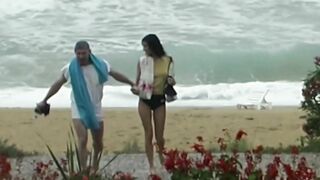 goddess bitch gets arse plowed by the beach