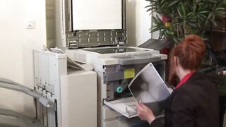 Turned On secretary gets fuck