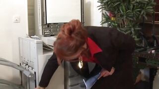 Turned On secretary gets fuck