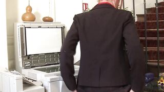 Big Tit bitch gets banged! inside the office