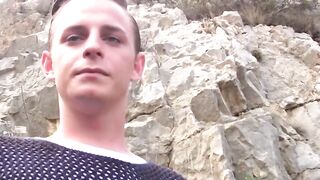 Horny Cameron James sucked dick before getting his tight asshole banged hard by hot S