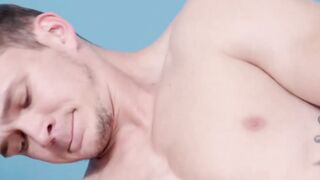 Laith Inkley pulls out from a tight hole and double doses him with his jizz