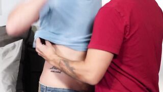 Straight dude Chandler Scott and Jack Winters cumshot all over their hairy bodies