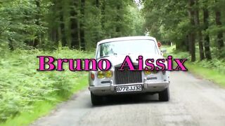 Hotties gets arsses nailed outside
