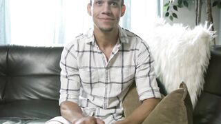 NextDoorXXX.com - Odin the jock strokes his thick cock for the camera