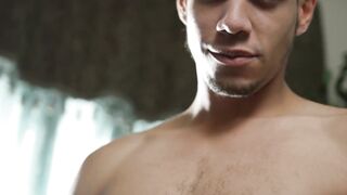 NextDoorXXX.com - Odin the jock strokes his thick cock for the camera
