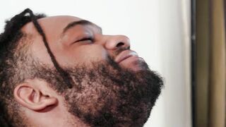 Ebony trans Vaniall sodomizes a hot black dude with a nice ass