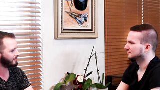 HotFamilyPorn.com - Asher Devin rimmed before intense bareback anal drilling