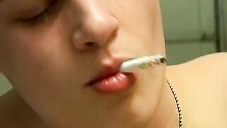 Ayden James and Shane Allen love tugging cocks and smoking cigs