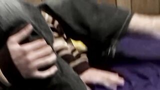 Horny Wiley needs wank his hard twink cock while showing off his sexy feet