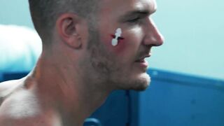 DisruptiveMovie.com - Christian Wilde dominates Troy Accola hard in steamy locker roo