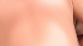 Beauty Bombshell gets titty creampie