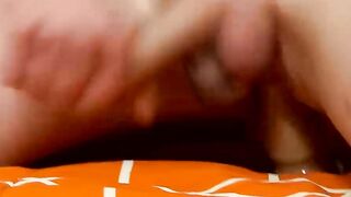 BoyObsession.com - Jr Adams fills his ass and blows a massive load with toy delight