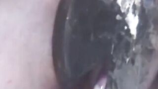 PussyCatsLatex.com - Raven's outdoor latex lesbian toying session
