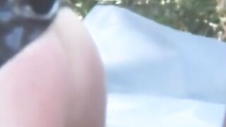 PussyCatsLatex.com - Raven's outdoor latex lesbian toying session