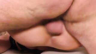 Blonde honey gets screwed inside three-way