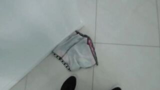 MILF masturbates alone until her stepson comes to fuck her