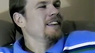 Amateur shoots loads of cum after intense solo masturbation