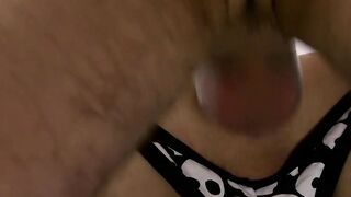 Big dick twink gets his ass paddled and fucked raw