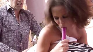 Exotic hot gets anally smashed