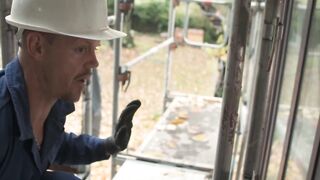 Dirty mom lusting for construction penis