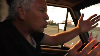 Amateur MILF gets rammed into the vehicle