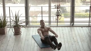 Yoga ends with a load of cum