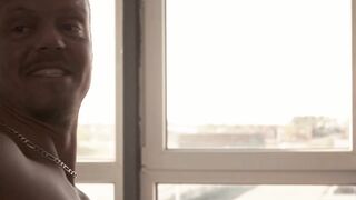 Yoga ends with a load of cum