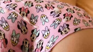 Cumshot Compilation Cum in panties on as