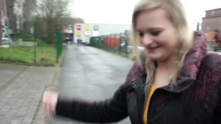 Chubby 19 year old gets her first double penetration