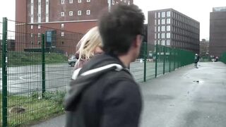 Chubby 19 year old gets her first double penetration