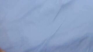 Hot babe Angel Piaff sucks big dick for butthole creampie