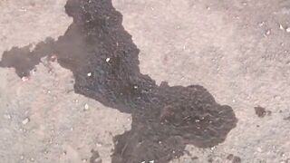 Japanese angel peeing herself up and being shot by voyeur