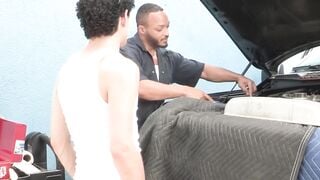 Shy stepson creampied after hardcore taboo interracial sex