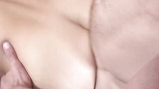 Bearded daddy seduces his stepson to ride his throbbing cock